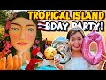 Birt.ay party on a tropical island  thailand ko lan vlog