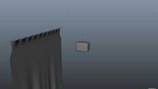 nCloth Test Maya