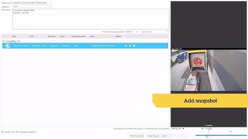 AXIS Camera Station - Incident reporting
