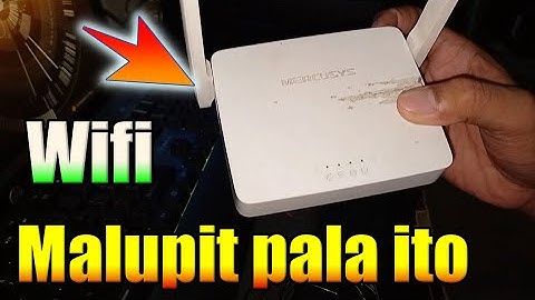 MERCUSYS Router mallit pero Halimaw !