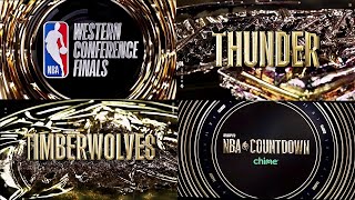 2025 Western Conference Finals ESPN Graphics Reel