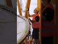 At the Ferrari Hypersail shipyard, another major element has joined the hull: the coachroof.