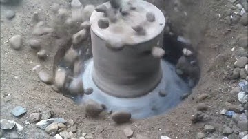 Working principle of cone crusher l Cone crusher is in operation l stone processing by cone crusher