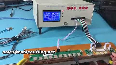usb cable testing machine WPM-8681
