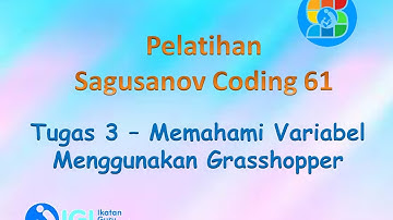 Belajar Coding (3) - Java Script - Variabel dengan Grasshopper menggunakan Android