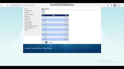Demo Aplikasi Sistem Informasi Bimbingan & Konseling Pada Sekolah Menengah Atas
