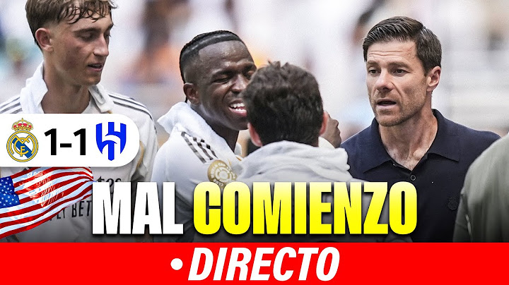 🚨 PRIMERA PRUEBA... NO SUPERADA! | REAL MADRID 1-1 AL HILAL | MUNDIAL DE CLUBES