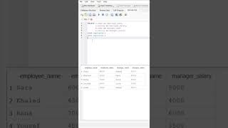 SQL Self Join: Find Employees Earning More Than Their Managers (Interview Question) #learnsql #sql