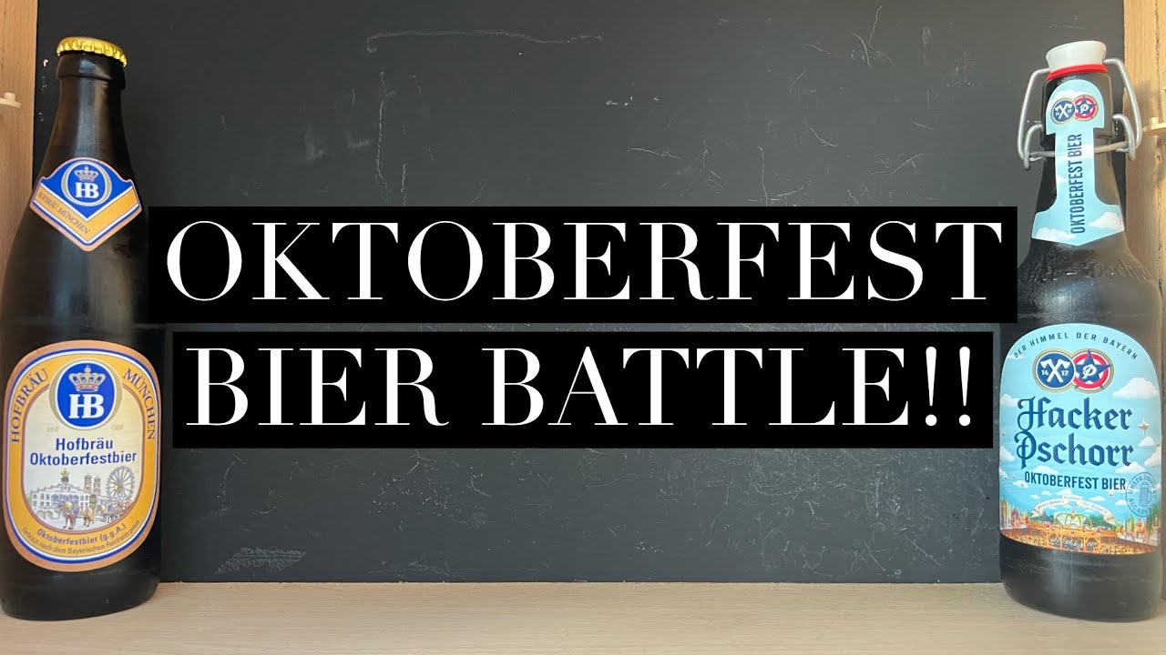 Hofbräu Oktoberfestbier Vs Hacker Pschorr Oktoberfest Bier , Hofbräuhaus München , Hacker Pschorr