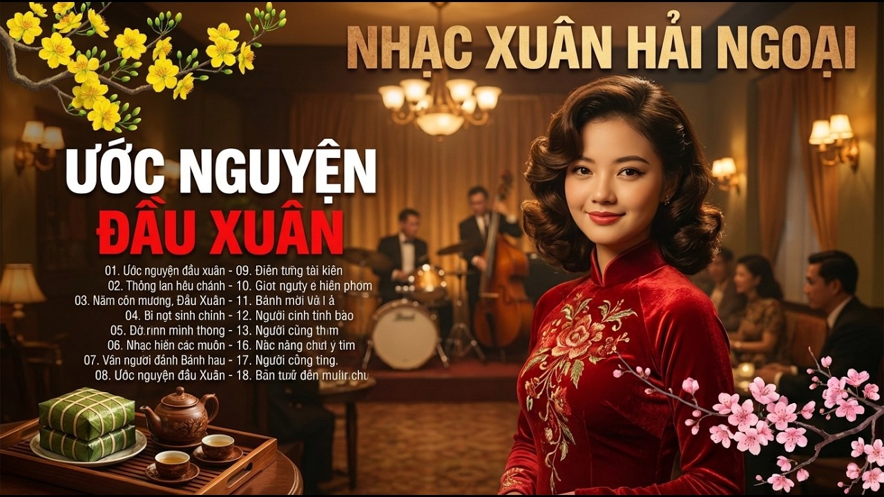 MÙA XUÂN ĐẦU TIÊN - Nhạc Xuân Xưa Trước 1975 | NHẠC TẾT HẢI NGOẠI Hay Nhất Mọi Thời Đại 2026