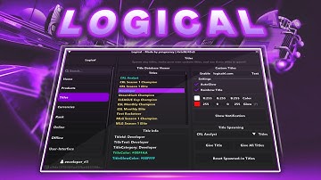 Logical Rocket League Mod | Item/Title spawning + More
