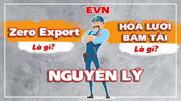 Zero export là gì, Hòa lưới bám tải là gì, nguyên lý hoạt động