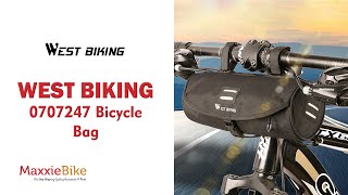 WEST BIKING 0707247 Tas Depan Sepeda Multifungsi Bike Bag Front Handlebar Frame Saddle Tube