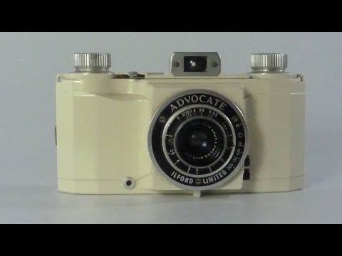 ADVOCATE フィルムカメラ ILFORD LIMITED Ilford Advocate (1949) - mike eckman dot com
