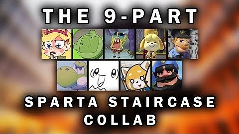 The 9-Part Sparta Staircase Collab