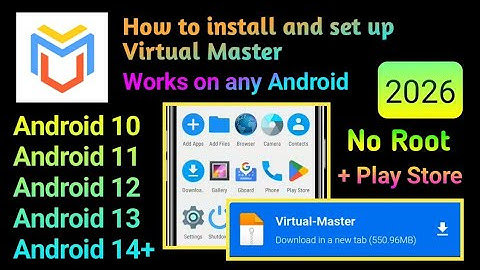 How to Install & Set Up Virtual Master (No Root) | Full 2026 Tutorial