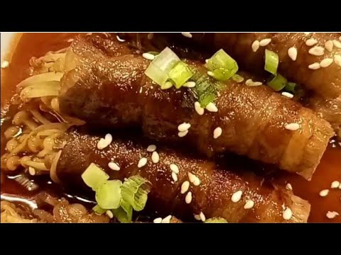Beef Enoki Don