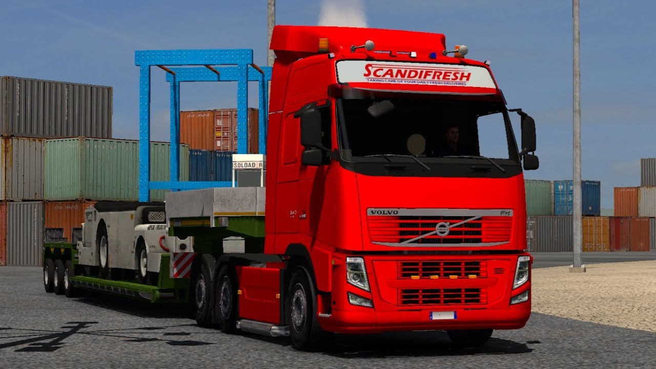 [1.32] Euro Truck Simulator 2 | Volvo FH By Peerke | Mods trucks skate