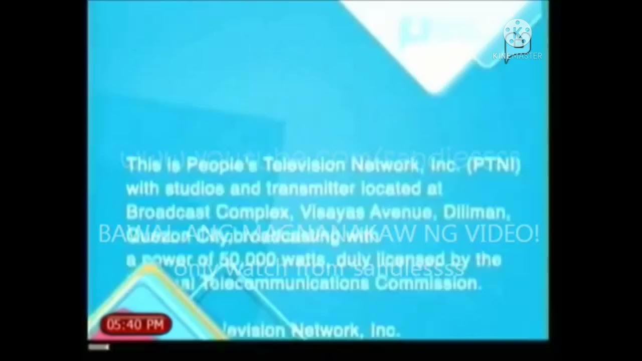 PTV sign off notice YouTube