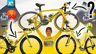 Tour de France Winning Bikes RATED - Is Vingegaard's 1X 2023 Cervelo S5 The BEST Yellow Bike Yet?
