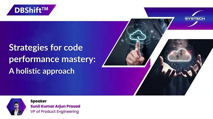 Strategies for code performance mastery: A holistic approach #cloudmigration #genai