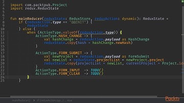 Full Stack Kotlin Development : Dispatching Actions from React Components | packtpub.com