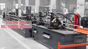 Multi Specification Rollers Drywall Stud And Track Roll Forming Machine With Width Auto Adjustable