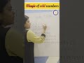 Magic of Odd Numbers Mind Blowing Math Trick in 30 Seconds#youtubeshorts#nlaacademy #trending#viral