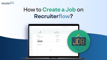 How to create a job on Recruiterflow?