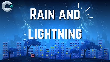 Simple Rain and Thunder effect in construct 3