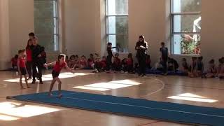 Minik A Erkek Jimnastik Yer Serisi-Ömer Efe Konak
