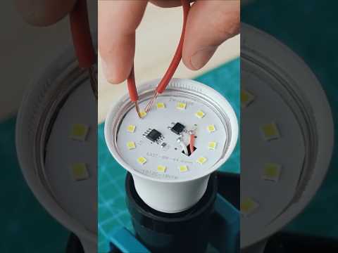 تعمیر لامپ ال ای دی قسمت اول