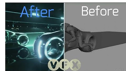 The art of vfx (tron) Hollywood movie.