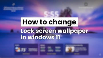 Hoe je in een paar minuten de achtergrond van je vergrendelscherm in Windows 11 verandert