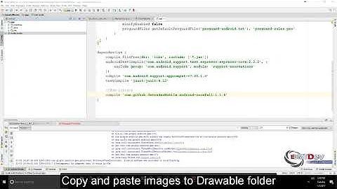 Android Studio Tutorial - Snow Fall