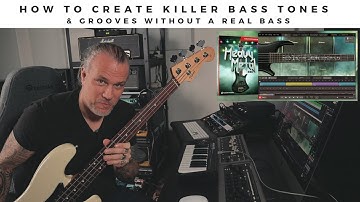 How to create killer bass tones & grooves without a real bass by using EZBass.