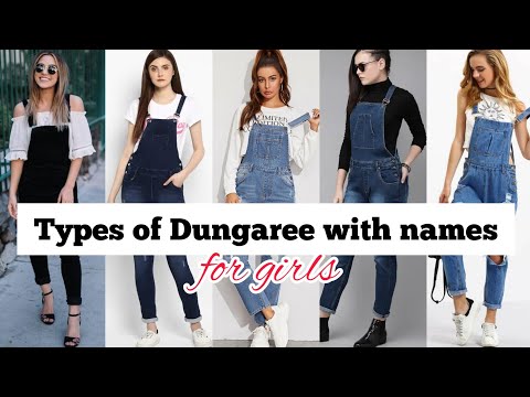 Video: Mga denim dungaree para sa tagsibol