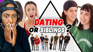 Reacting to SIBLING OR DATING CHALLENGE W/ Merrell Twins