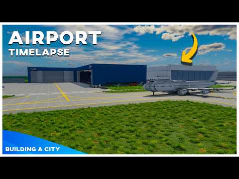 Maintenance Hangars - Airport - Building A City #186 [Minecraft Timelapse]