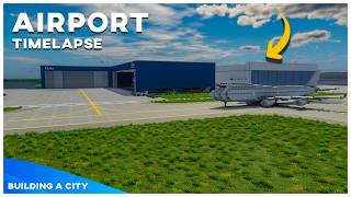Maintenance Hangars - Airport - Building A City #186 [Minecraft Timelapse]