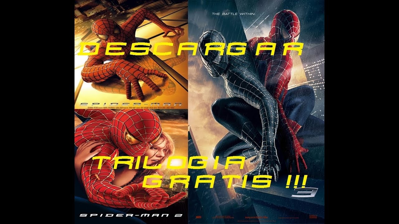 → Descargar Trilogía de Spider Man 1,  y  → HD ↔ Blu-Ray PREMIUM. -  YouTube