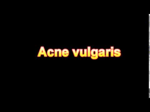 what is the definition of Acne vulgaris (Medical Dictionary Online)