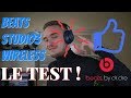 test casque beats studio 3 wireless avis sans fil