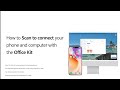 How to Scan to connect your phone and computer with the Office Kit Manually. | vivo Phone Tips iQOO.