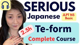 Master the Te-Form: Comprehensive Review for JLPT N5 | Japanese x Japanese Podcast-Style video