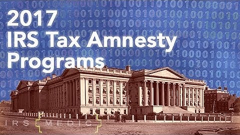 2016 Federal IRS Tax Amnesty Programs