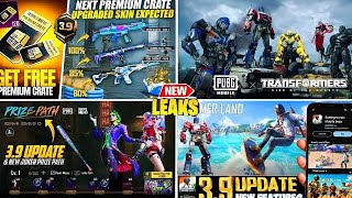 Summer Island 3.9 Update Leaks😱|3.9 Update Prize Path Leaks😍|PREMIUM CREATE GUNS|🔥Pubg x Transformer