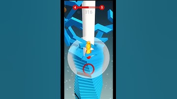 Stack Ball 🏀 3D gameplay 💪😁 level - 4#shorts #trending