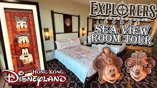 Disney Explorers Lodge Sea View Room Tour - Hong Kong Disneyland