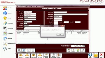 KOMPUTER KASIR DEMO APLIKASI APOTEK - MODUL PEMBELIAN